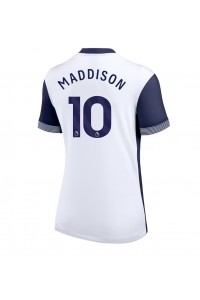 Tottenham Hotspur James Maddison #10 Voetbaltruitje Thuis tenue Dames 2024-25 Korte Mouw